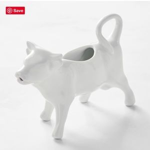 Williams Sonoma Apilco Porcelain Cow Creamer France LIKE NEW